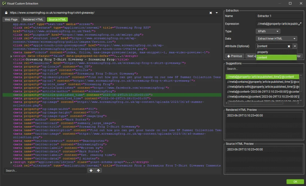 Tải Screaming Frog SEO Spider Full Free – Hướng Dẫn A-Z Ảnh minh họa các tính năng Screaming Frog