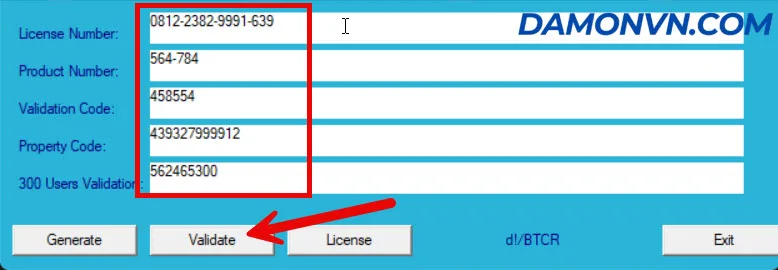 Sao chép key Intuit QuickBooks