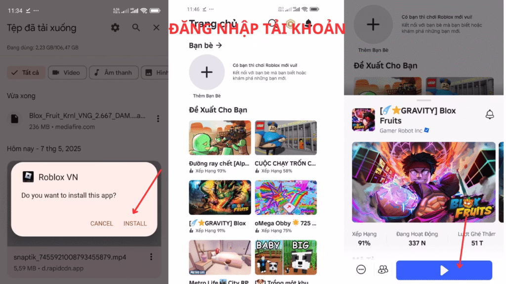 Tải Mod Script Blox Fruit Mới Nhất 2025 – Script Auto Farm, ESP, Free Tải APK Blox Fruit hack