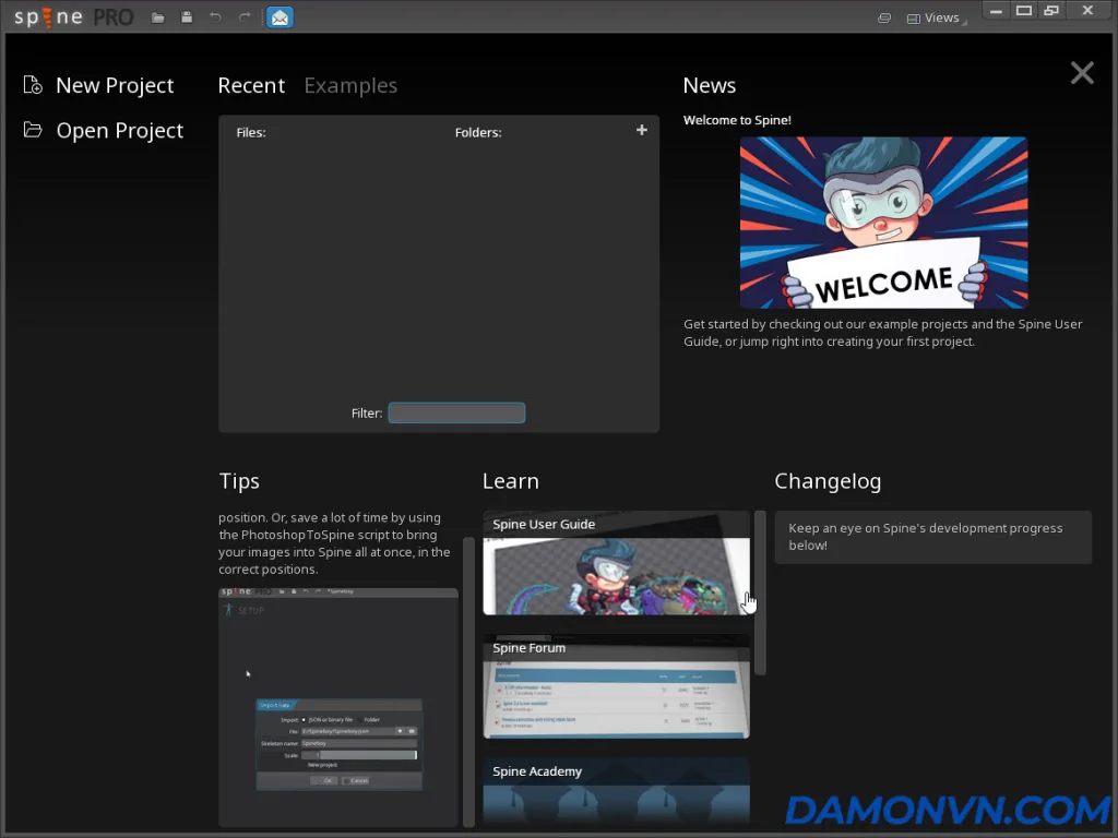 Tải Spine Pro Thiết Kế 2D Full Free Mới Nhất Giới thiệu Spine Pro