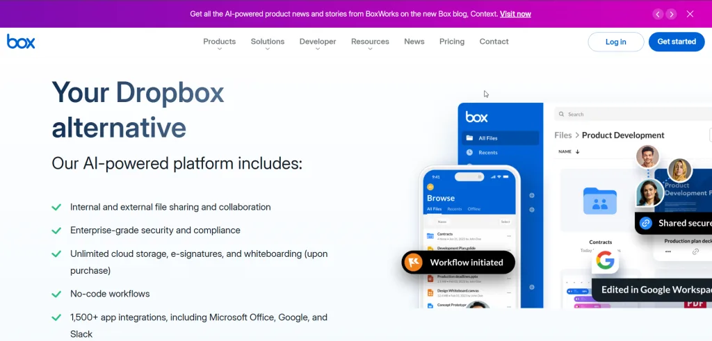 Dịch vụ lữu trữ đám mây Dropbox
