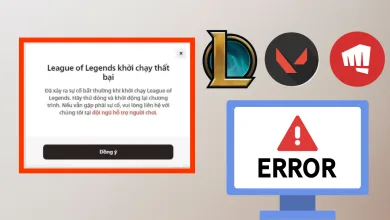 Sửa lỗi Không Mở Được Game League of Legends và Valorant Trên Riot Client Sửa lỗi Riot Client không chạy được game