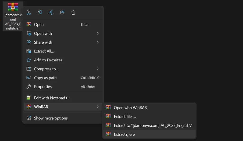 Tải AutoCAD 2023 Full – Hướng Dẫn Cài Đặt Chi Tiết Mới Nhất Giải nén AutoCad 2023