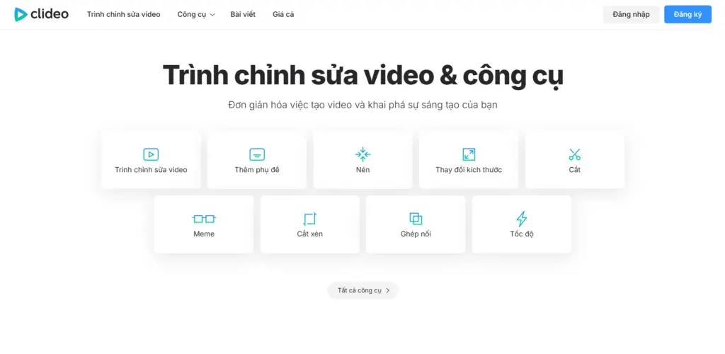 TOP 7 trang web nén video online miễn phí giữ nguyên chất lượng Clideo