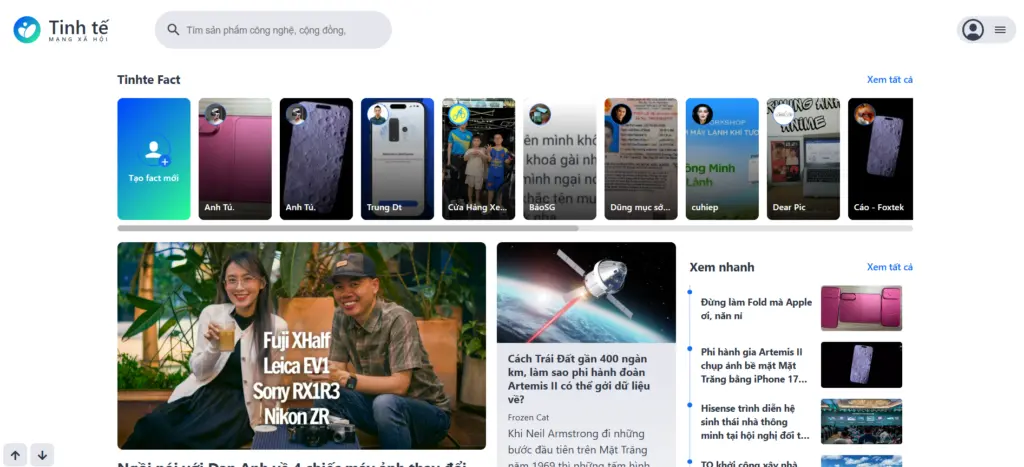 Tinh tế cộng đồng review công nghệ top đầu