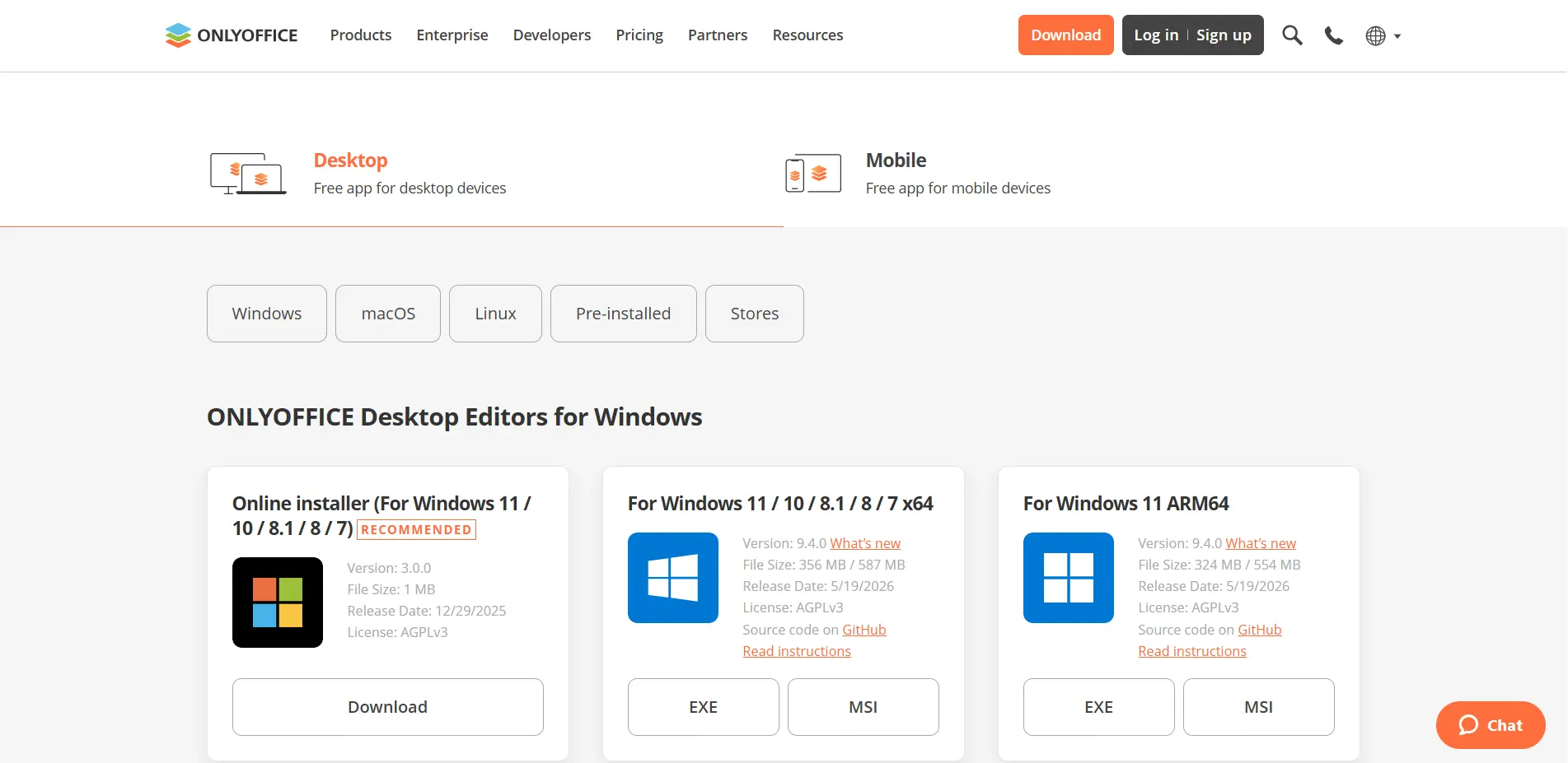 Phần mềm ONLYOFFICE - Giải pháp thay thế Microsoft Office miễn phí Tải xuống ONLYOFFICE