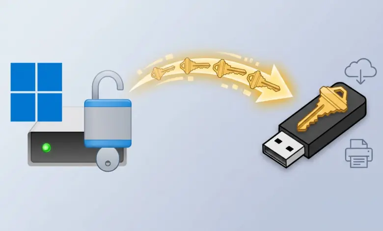 Cách sao lưu khóa khôi phục BitLocker trên Windows 11 Cách sao lưu khóa khôi phục BitLocker trên Windows 11