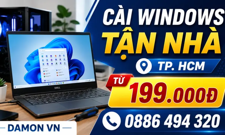 Dịch vụ cài đặt Windows tại nhà