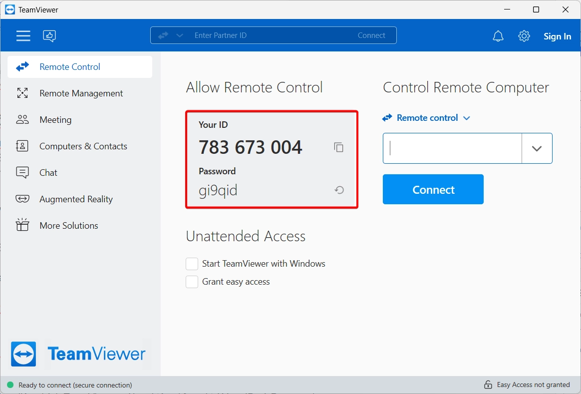 Tải và cài đặt TeamViewer 15.37 full tính năng miễn phí Lấy Id và Password TeamViewer